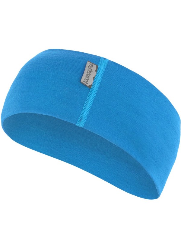 ČELENKA MERINO WOOL SENSOR - uni čelenka, modrá