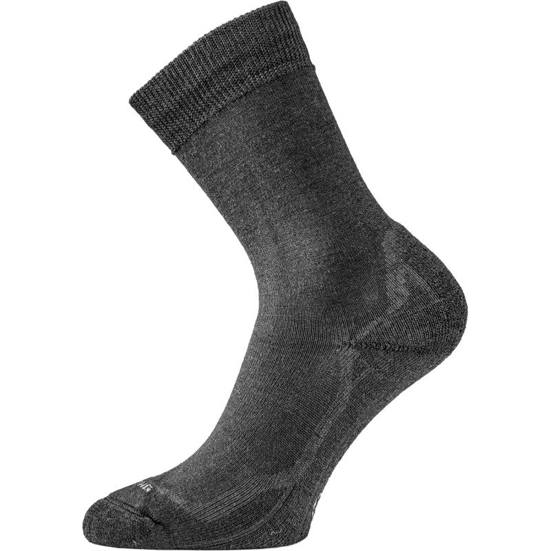 WHI MERINO TREKKING LASTING vlněné ponožky s ionty stříbra, černá