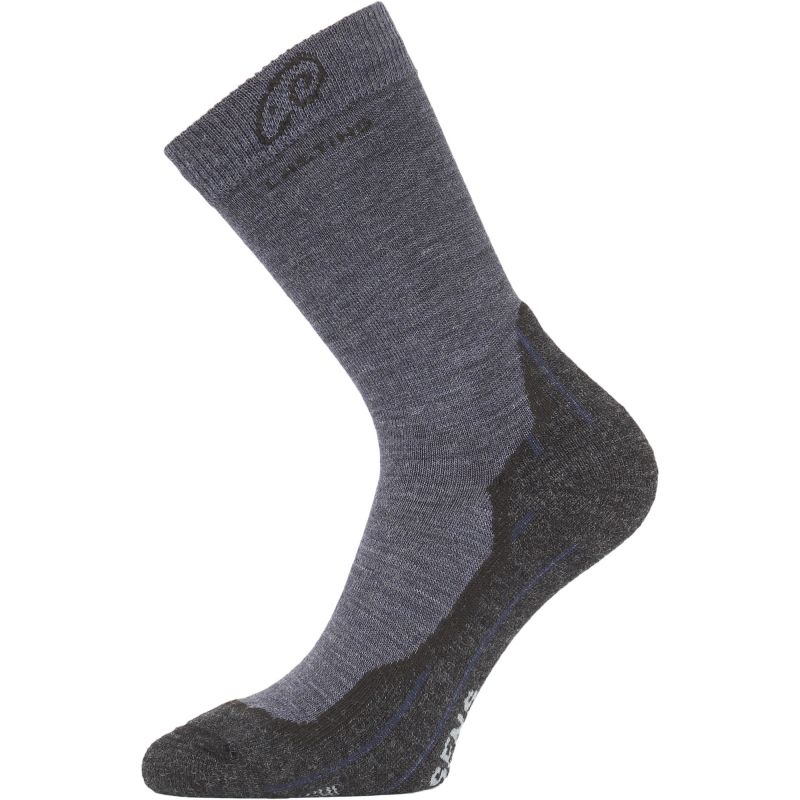 WHI MERINO TREKKING LASTING vlněné ponožky s ionty stříbra, modrá