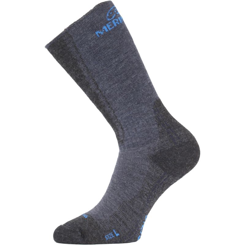 WSM MERINO TREKKING LASTING vlněné ponožky s ionty stříbra, modrá
