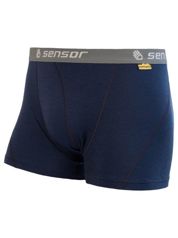 MERINO SENSOR DF - pánské trenky, deep blue
