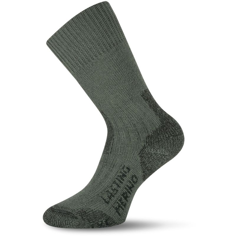 TXC MERINO TREKKING LASTING vlněné ponožky s ionty stříbra, zelená
