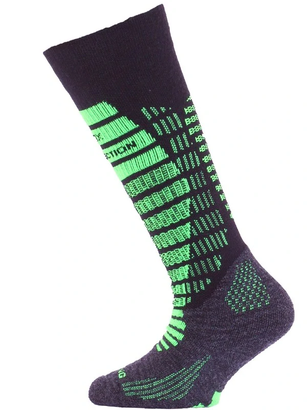 SJR dětské merino ponožky, zelená