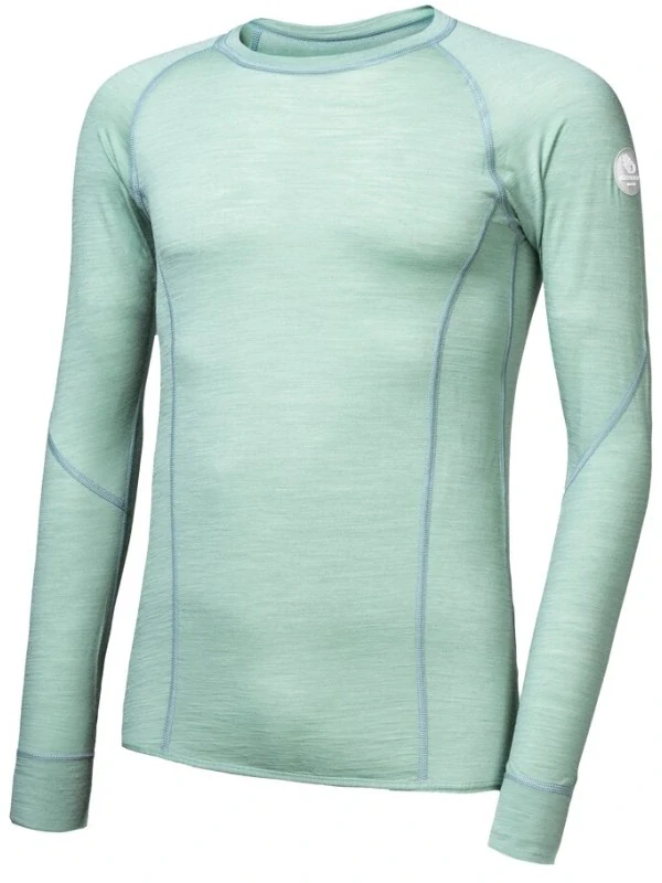 MERINO AIR SENSOR - pánské tričko s dlouhým rukávem, basil green
