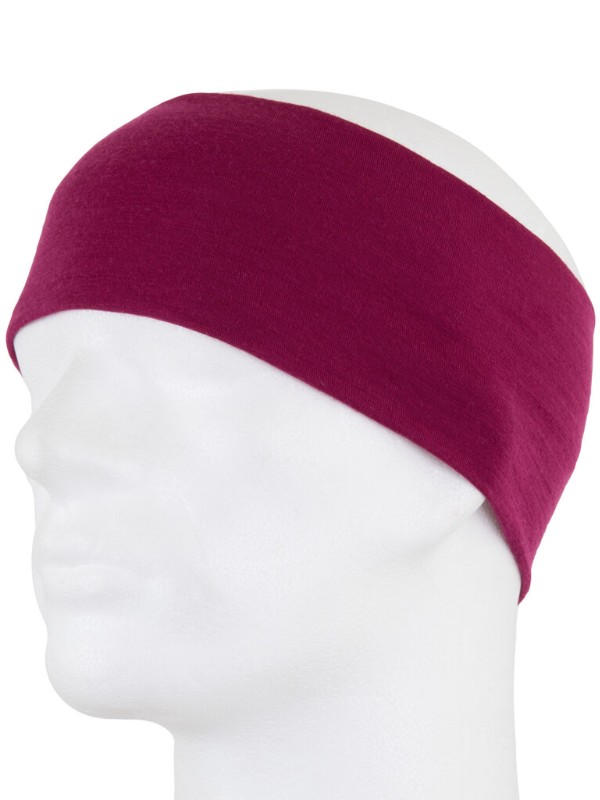 ČELENKA MERINO WOOL SENSOR - uni čelenka, lilla