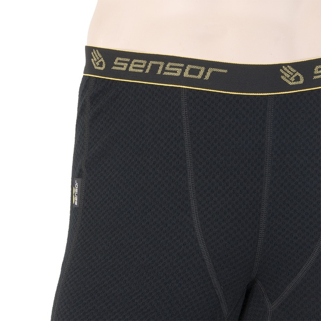 MERINO SENSOR DF - pánské spodky černá