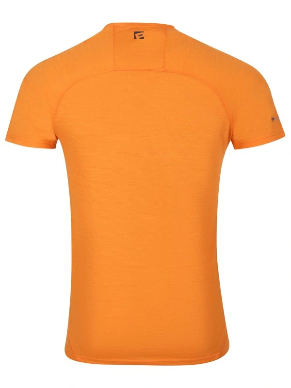 ARI 125 pánské merino triko, krátký rukáv, oranžová
