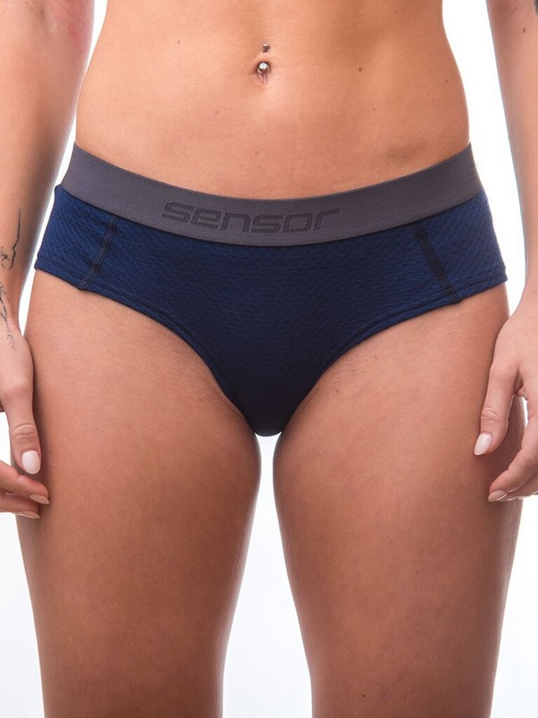 MERINO SENSOR DF - dámské kalhotky, deep blue