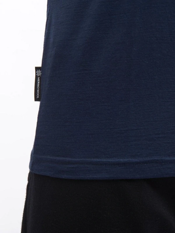 MERINO SENSOR ACTIVE OUTSIDE - pánské triko, krátký rukáv, deeep blue