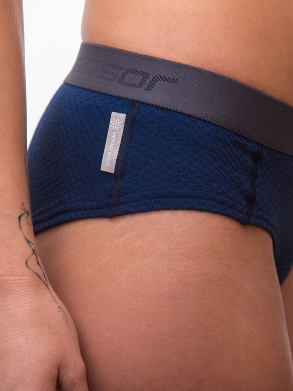 MERINO SENSOR DF - dámské kalhotky, deep blue