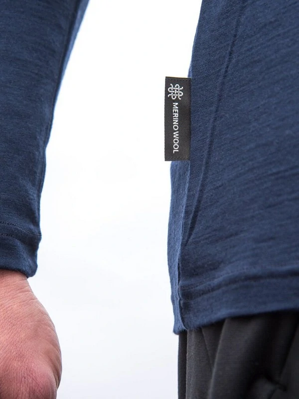 MERINO SENSOR ACTIVE OUTSIDE - pánské triko, dlouhý rukáv, deeep blue