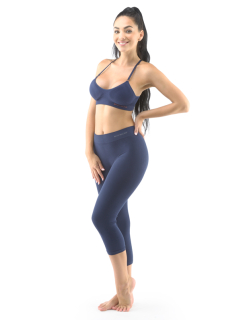 FITNESS II. W, 3/4 bambusové legíny, 3/4 délka, lékořice