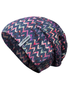 MERINO IMPRESS SENSOR čepice, unisex, deep blue/origami