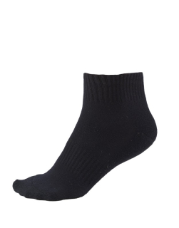 Bambusové ponožky, sportovní, froté, černá