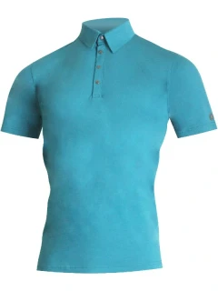 MERINO LASTING ELIOT pánská merino polokošile, modrá